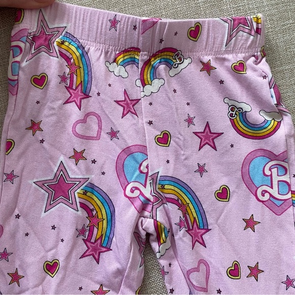 Posh Peanut x Barbie Pink Star Power Ruffle Bamboo Leggings - Picture 2 of 4